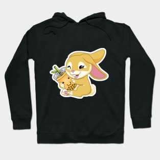 Year of the Rabbit Bunny Bubble Boba Tea Hoodie